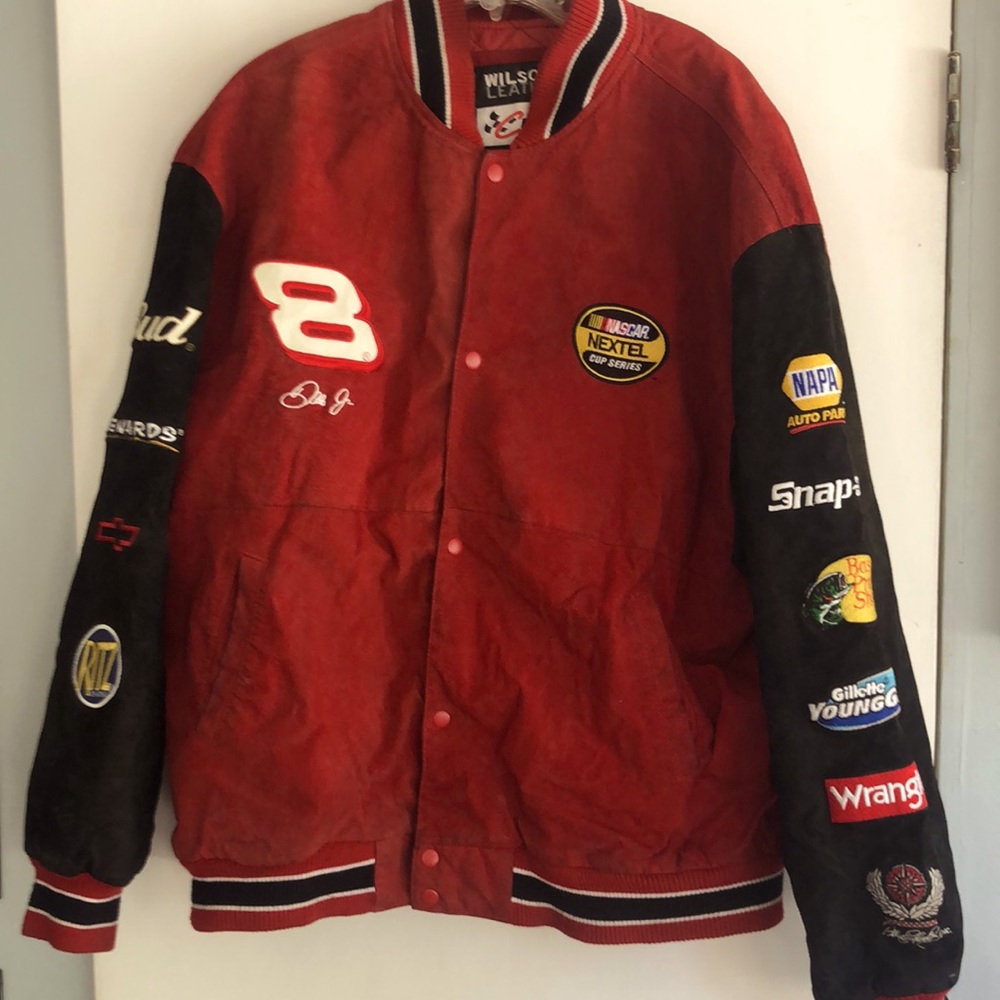 Leather Dale Jr.  2XL bomber jacket